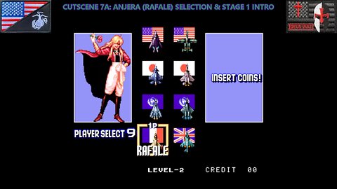 The Cutscene Project: "ソニック・ウイングス2" [Anjera (Rafale)] (Arcade - 1994) [JP Version]