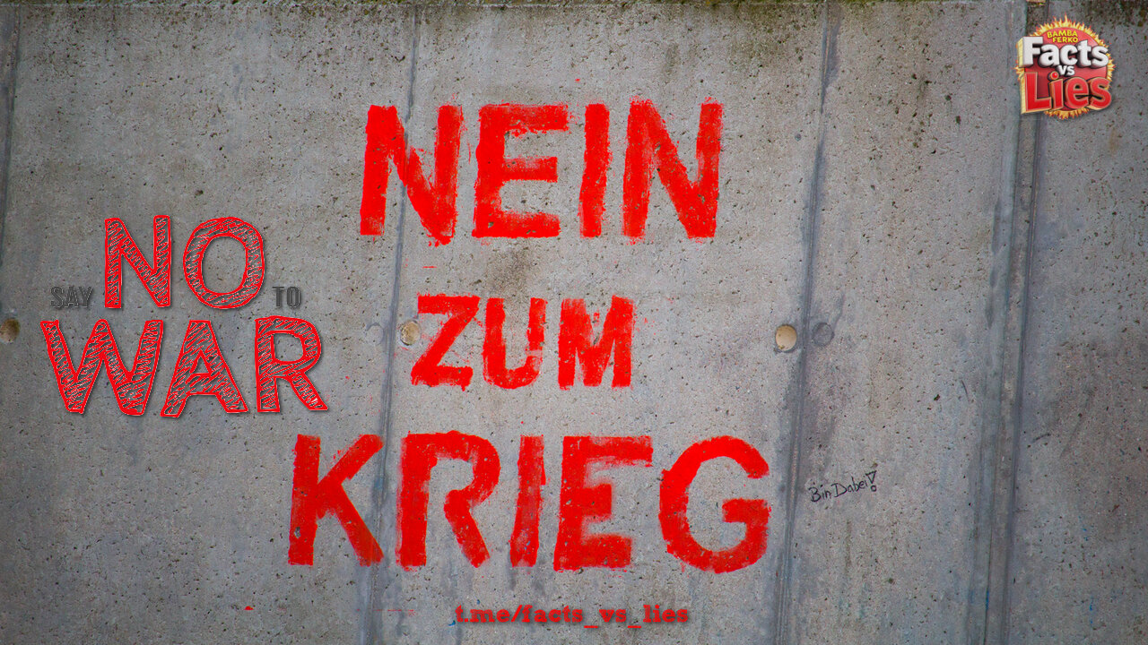 NEIN zum Krieg!