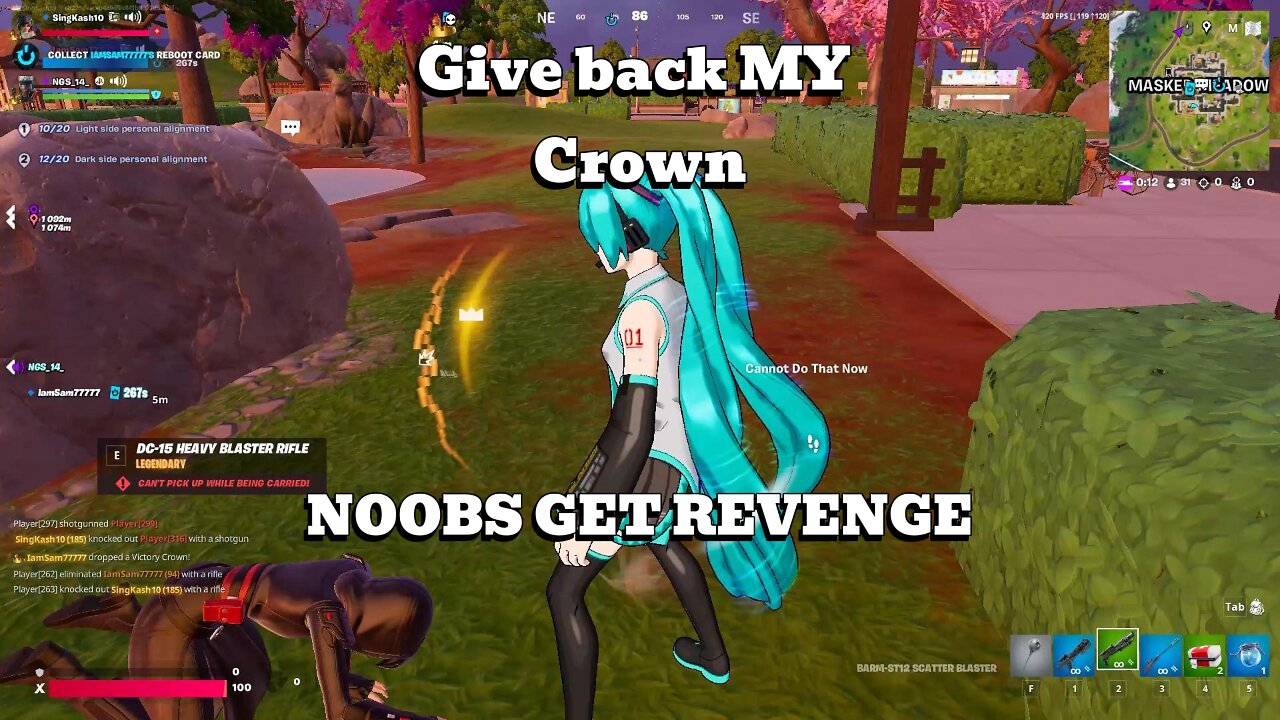 Give back MY Crown - NooBs get Revenge