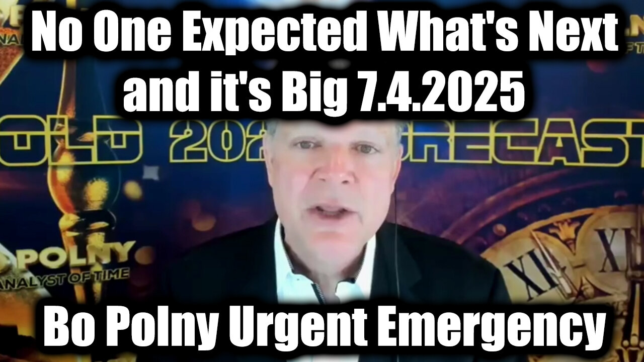 Bo Polny Get Ready 7.4.25 - No One Expected What's Next and it's Big!
