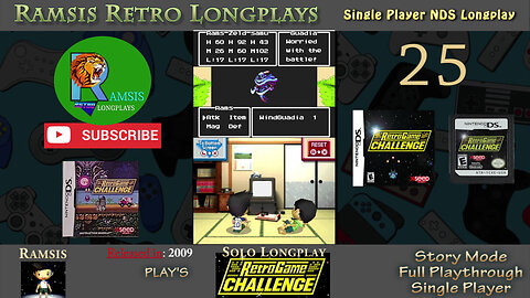 Retro Game Challenge | Nintendo DS Game | 2009 | Guadia Quest | Episode #25 | Retroplay