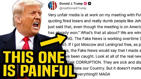Trump WILDLY TRIGGERED when he gets called out