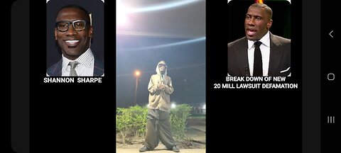 SHANNON SHARPE IS HE COOKED WIT DIS NEW 20 MILL DEFAMATION LAWSUIT AFTA 30 MILL S*XUAL ASS*ULT💪🏾🔵