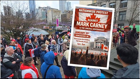Nation Wide Protest against Mark Carney - Vancouver - Jan 31 2026