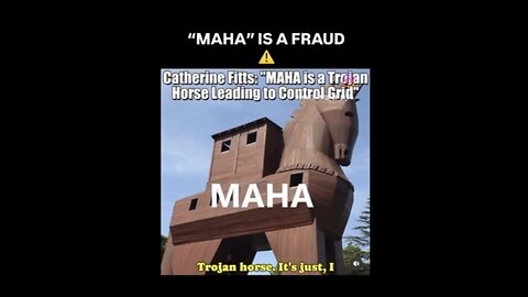 CATHERINE FITTS: "MAHA IS A TROJAN HORSE LEADING TO CONTROL GRID"