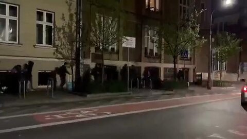 Migrants are dumped in Krakow Poland, at night, when Poles are sleeping by the globalist traitors