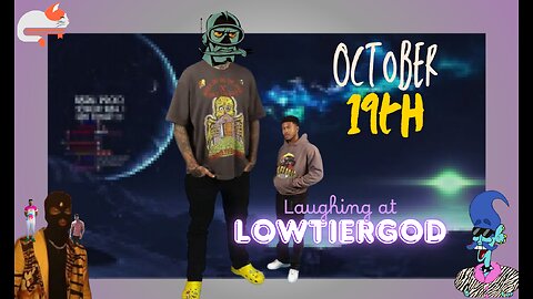 Lowtiergod SWATTED Live Reaction 🍿 || October 19th