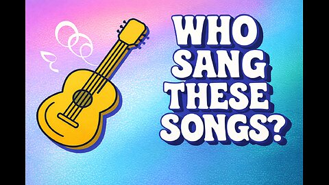 Can You Guess Who Sang These Iconic Songs?