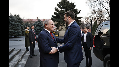 🔴2-9-2026: Vice President JD Vance Delivers Remarks with Prime Minister Nikol Pashinyan of Armenia