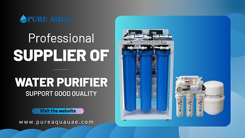🔰Pure Aqua Water Treatment Equipment