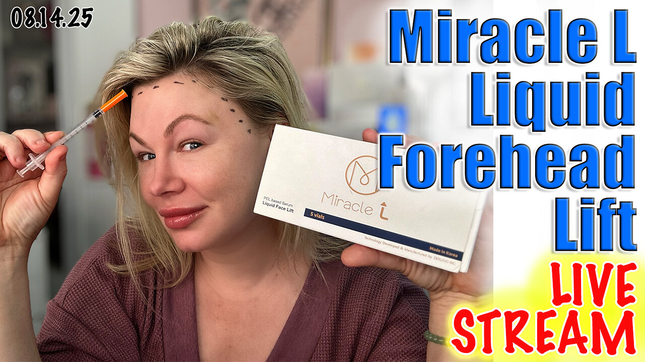 Live Miracle L Liquid Forehead Lift, AceCosm.com and code Jessica10 Saves