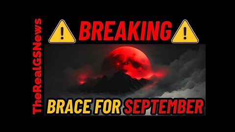 September May Break Everything- Red Warning in The Sky - The Night The World Look Up