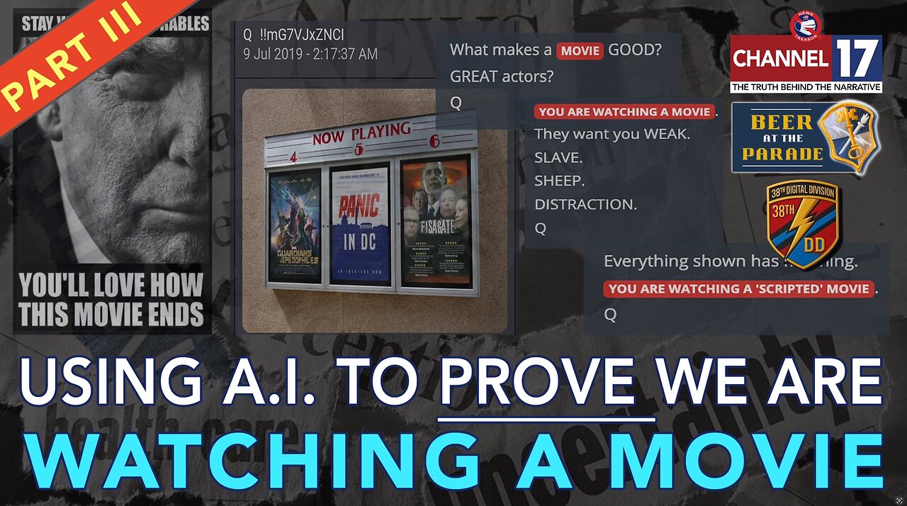 "Using A.I. to Prove We are Watching a Movie"