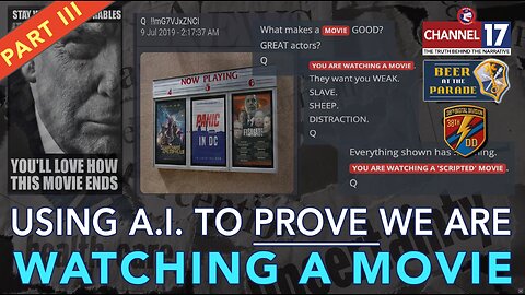 "Using A.I. to Prove We are Watching a Movie"