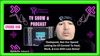 Godspeed, Not Our Speed: Letting Go Of Control To Heal, Work, & Live With Less Stress | Episode 446