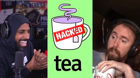 Myron and Asmongold laugh at "tea" app hacked and it's users revealed