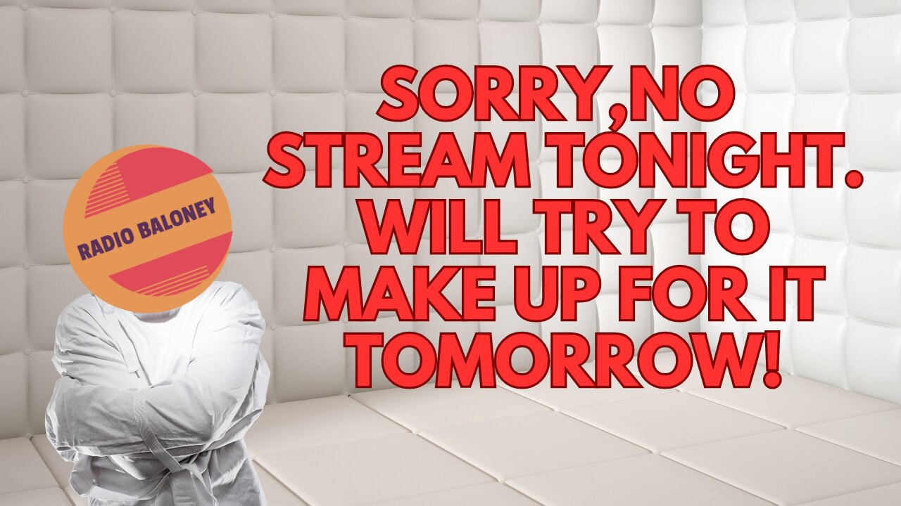 TONIGHT'S LIVESTREAM CANCELLED, WATCH TO FIND OUT WHY!