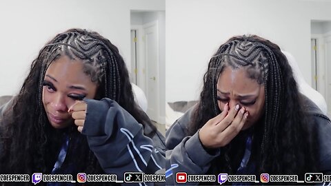 Zoe Spencer Breaks Down in Tears After Kai Cenat Denies Her Streamer University Application