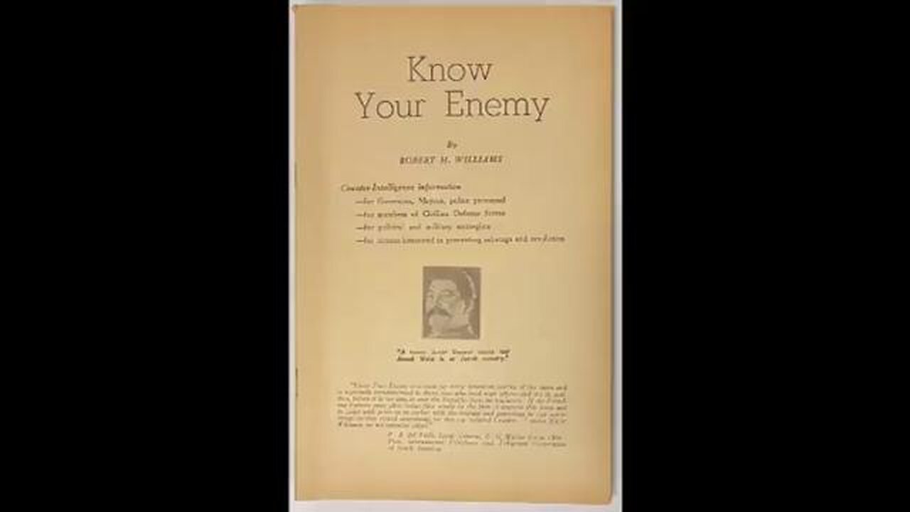 This audiobook is AMMUNITION JEWS FEAR from 1950 must HEAR - From - ZyklonBee
