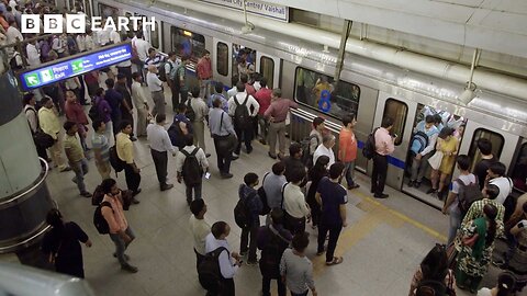 How Delhi’s Metro Moves Over 2.8 Million People a Day | BBC Earth Explore