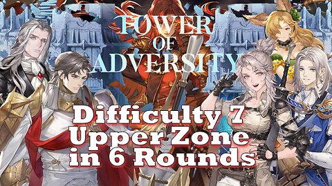 TOA Upper Zone in 6 Rounds | Sword of Convallaria