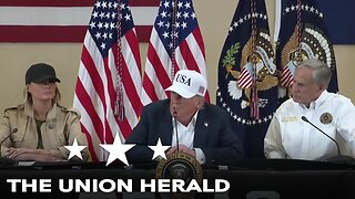 President Trump Holds a Roundtable on Flood Damage in Kerrville, Texas