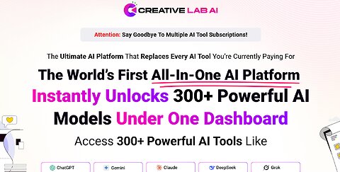 creative lab ai overview: Access 300+ Powerful AI Tools