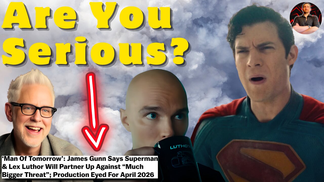 James Gunn Admits Man of Tomorrow is a Lex Luthor Movie With Superman