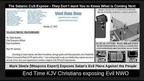 The Satanic Cult Expose - They Don't want You to Know What is Coming Next