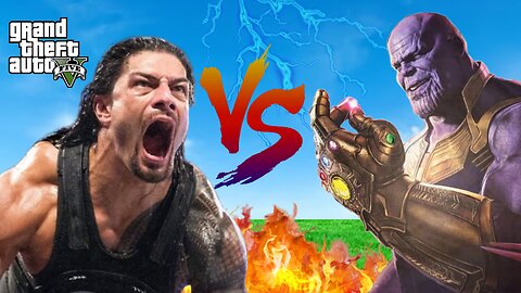 Roman Reigns Fights Thanos ( Six Infinity Stone )🔥| GTA 5 Gameplay #gtav