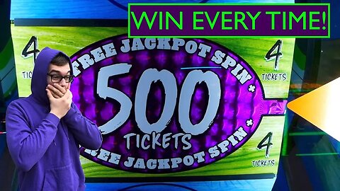 How to WIN JACKPOTS at the Arcade!