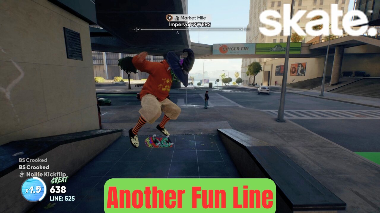 EA Skate. | Another Fun Line | San Vansterdam | 4K