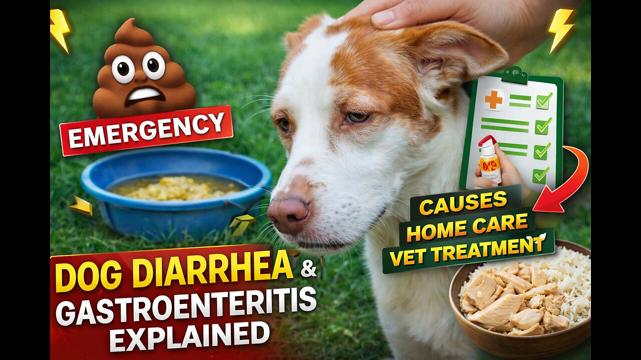 Is your dog suffering from loose motion, vomiting, or weakness?