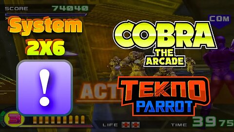 Cobra The Arcade ｜ System 2x6 ｜ TeknoParrot ｜ How to setup ｜ Gameplay