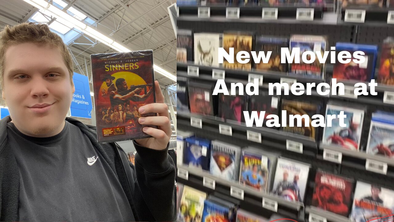 New Movies And merch at Walmart