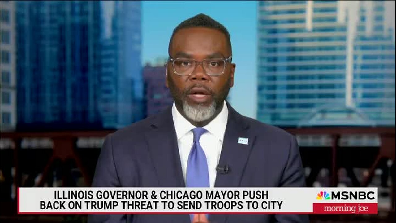 ‘Yes or No!?’ Chicago’s Dem Mayor Refuses Five Times to Answer Scarborough on Whether He’d Accept More Cop Funding