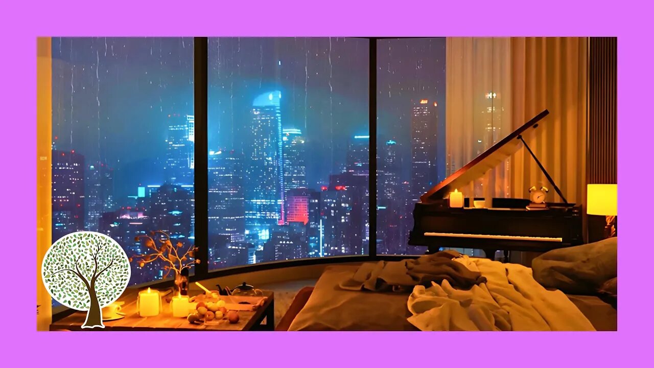 How to unwind after a long day | Sleep Music with Rain Sounds 💧 Relaxing Music