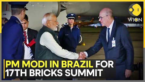 PM Modi Brazil Visit: PM Modi Gets Ceremonial Welcome On His Arrival At Rio De Janeiro | World News