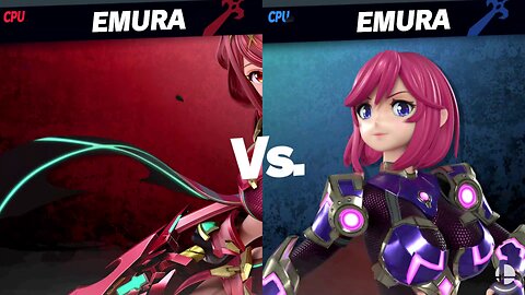 Pyra (Roy) vs Emura (Roy) [Chaos Kid Member Request] SSBU Quickie - vaporwavecranberries/Noababoa