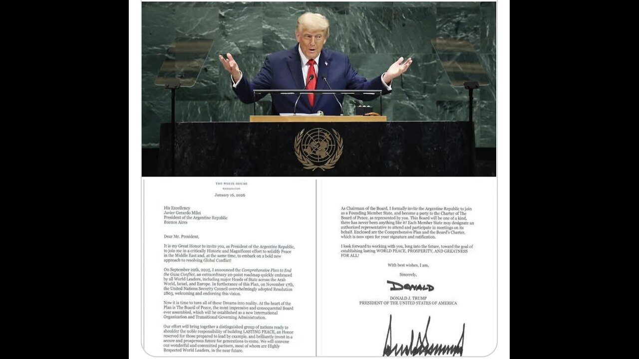 You too can sit on the Board of Peace in the reconstruction over the bones of Gaza's Children. ENTRY PRICE 1Billlion Checks to Donald J. Trump