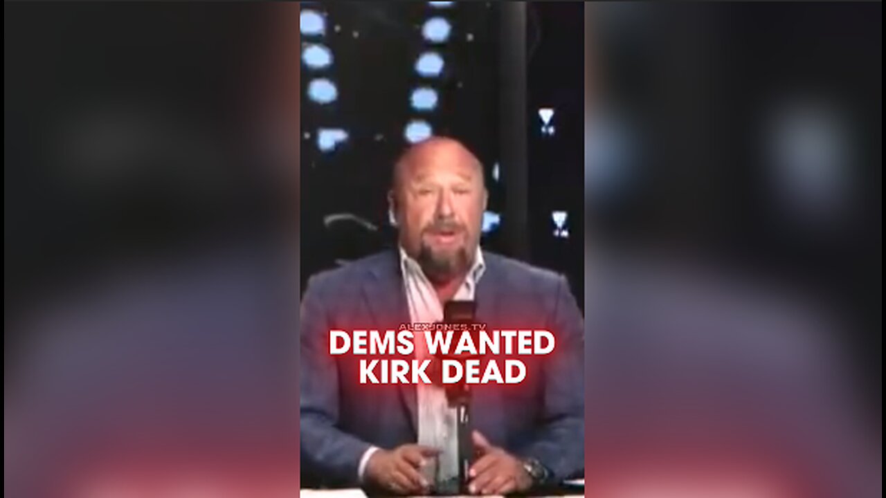 Alex Jones Reveals Why The Democrats Wanted Charlie Kirk Dead - 9/17/25