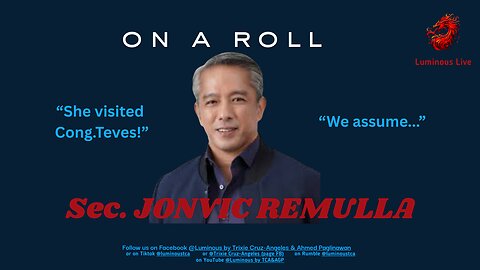 Sec Jonvic Remulla on a roll
