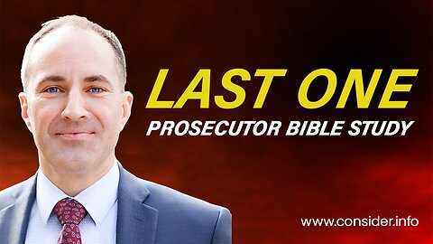 Last One : Prosecutor Bible Study Time