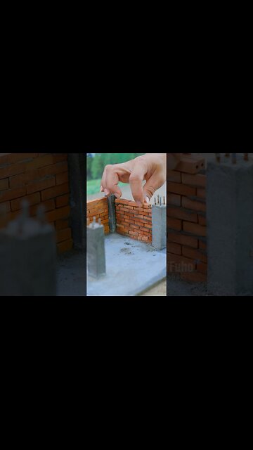 Why Is Everyone Shocked by This Mini Brick House? #vfuho #miniature #house #diy