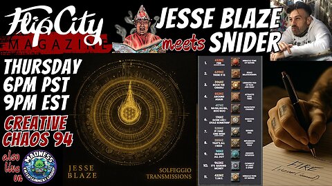 CREATIVE CHAOS 94 JESSE BLAZE SNIDER