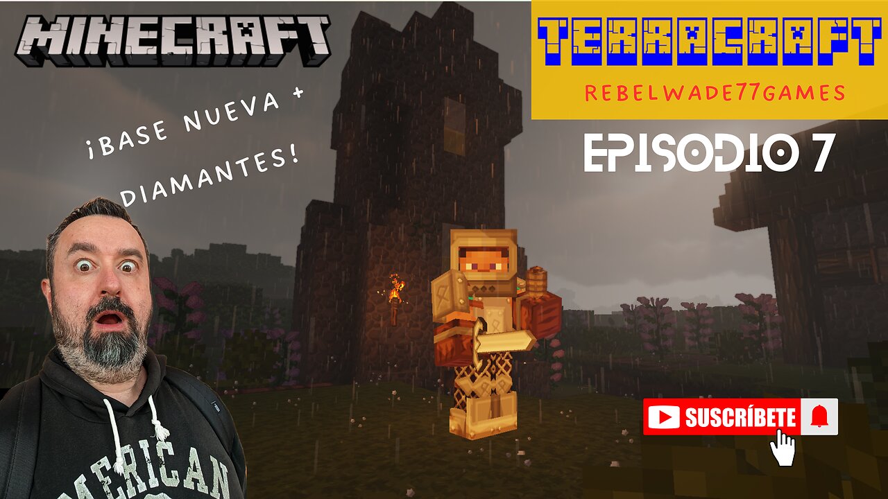 🕳️ Nueva caverna, nuevo refugio y... ¡rastro de otro jugador! 🧭 | Minecraft Terracraft #7