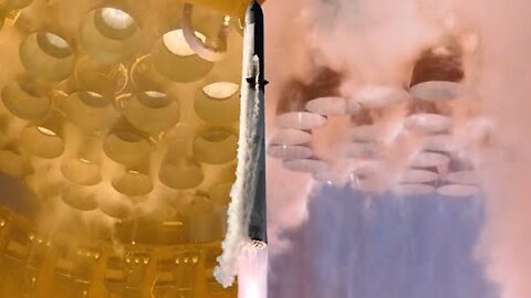 Watch SpaceX Starship lift off in amazing slow motion footage from flame trench