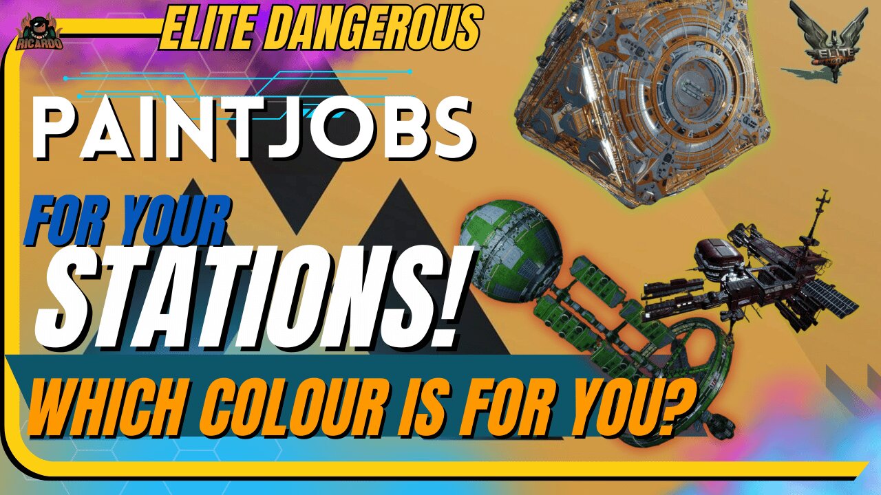 Paint your station in ELITE DANGEROUS - is it worth it?