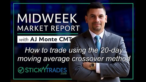 Learn how to trade using the 20-day moving average method