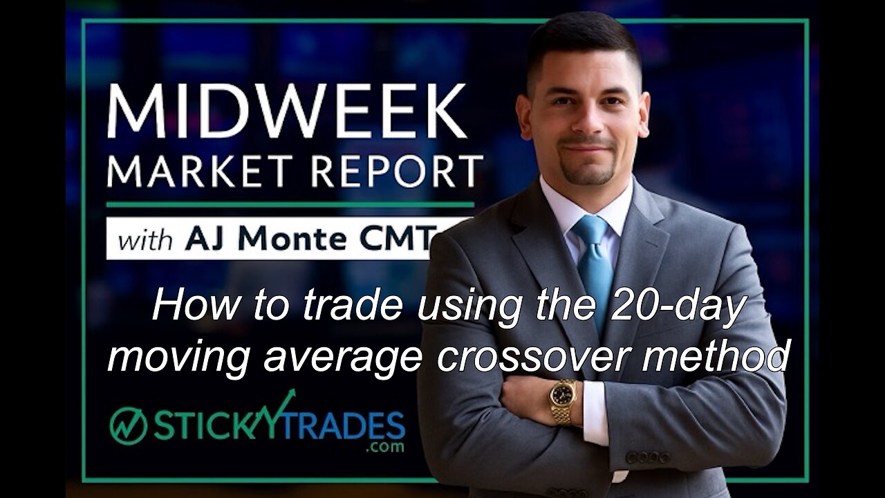 Learn how to trade using the 20-day moving average method